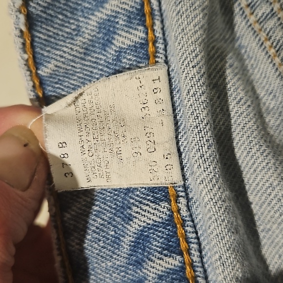 Vintage Levi's Jean's 505 Regular Straight Mens Jeans - Picture 8 of 9